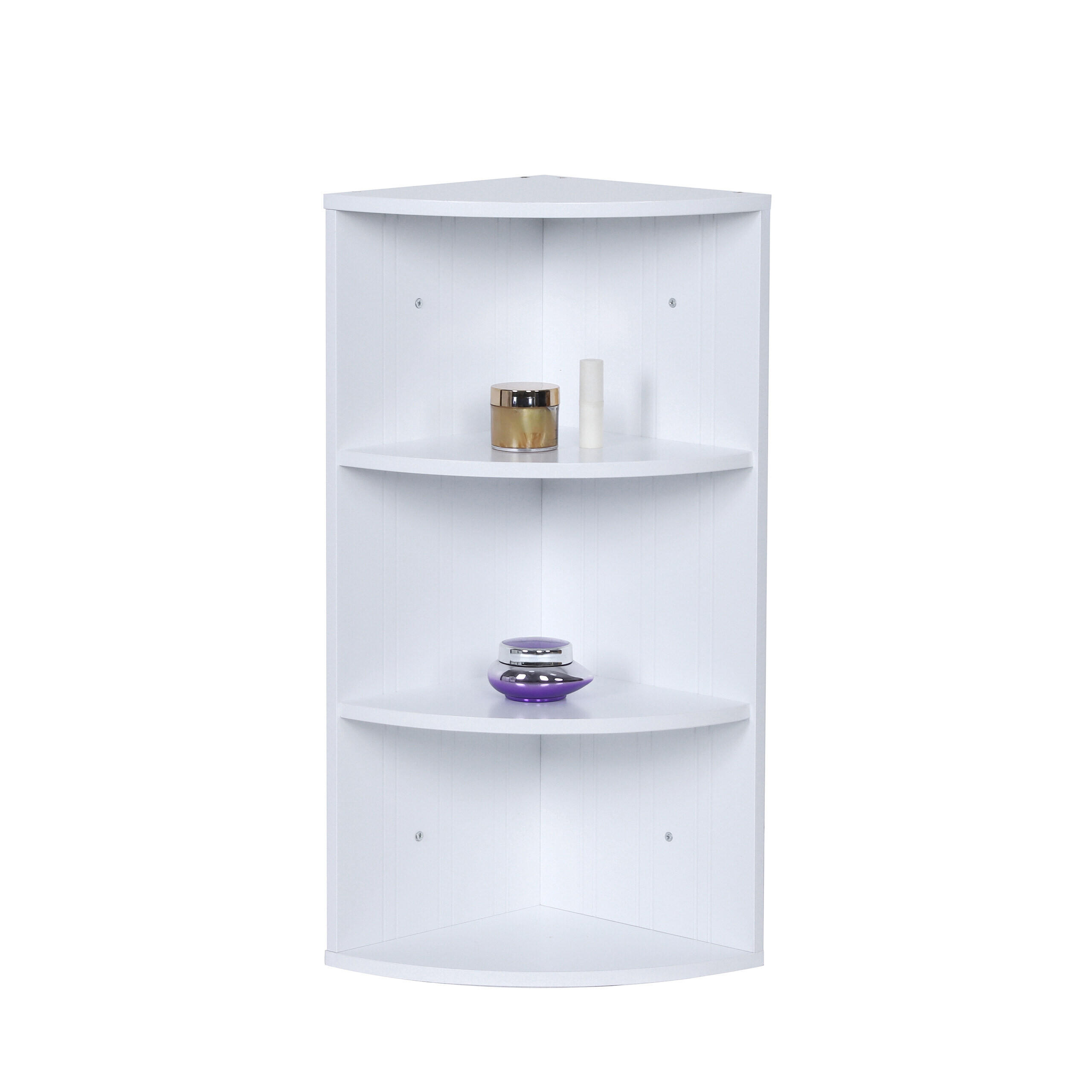 RAFT Alb MDF 3 polite de colt