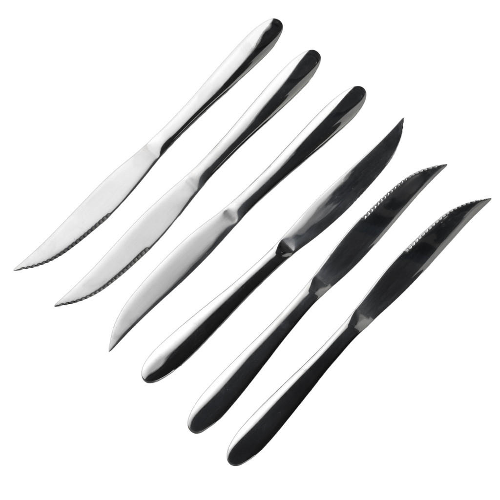Thumbnail - Mondex Steakmesser, Silber, Metall, 7 cm, Essen & Trinken, Besteck, Messer