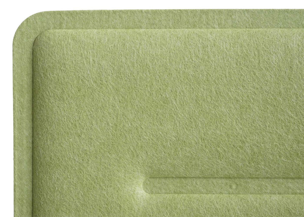 TISCHTRENNWAND Grün - Grün, Textil (100/30/1cm) - MCW