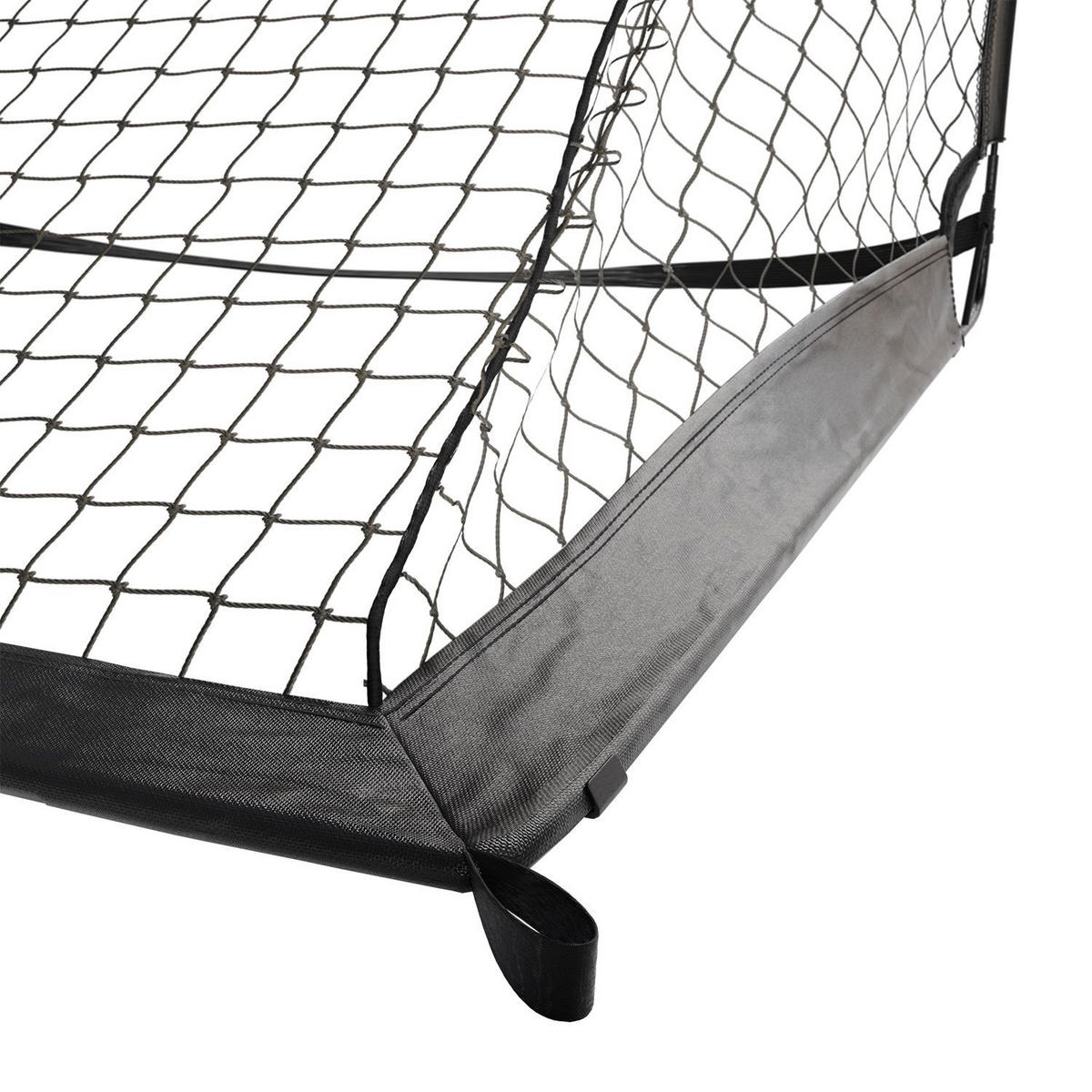 FUSSBALLTOR Goal Master Pop-up inkl Zubehör schwarz (2er-Set) - Schwarz, Kunststoff (120/90cm) - Artsport