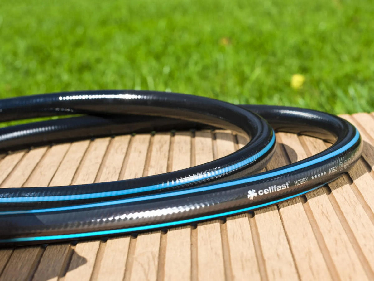 GARTENSCHLAUCH HOBBY 1/2" 25 m - Transparent, Kunststoff (2500cm) - Cellfast