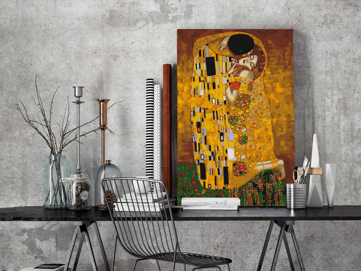 MALEN NACH ZAHLEN 40/50 cm - Multicolor, Textil (1.4/50cm) - KUNSTLOFT