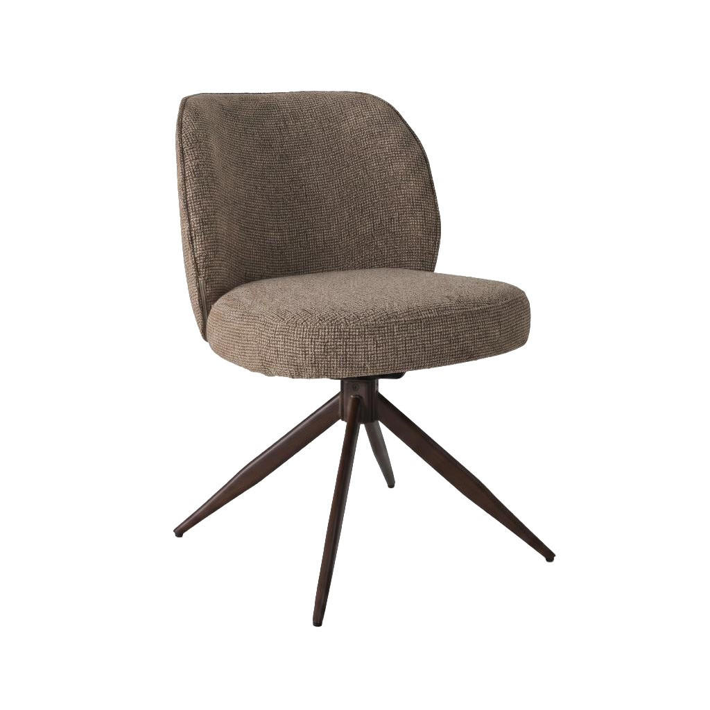 Mobili Rebecca Esszimmerstuhl Braun 53x82x63 cm