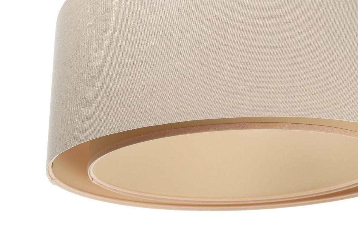 HÄNGELEUCHTE Beige 50/20 cm - Beige, Kunststoff (50/1/20cm) - ONZENO