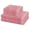 FROTTIERSET Harmony 4-teilig - Rosa, Textil (50/100cm) - Ross