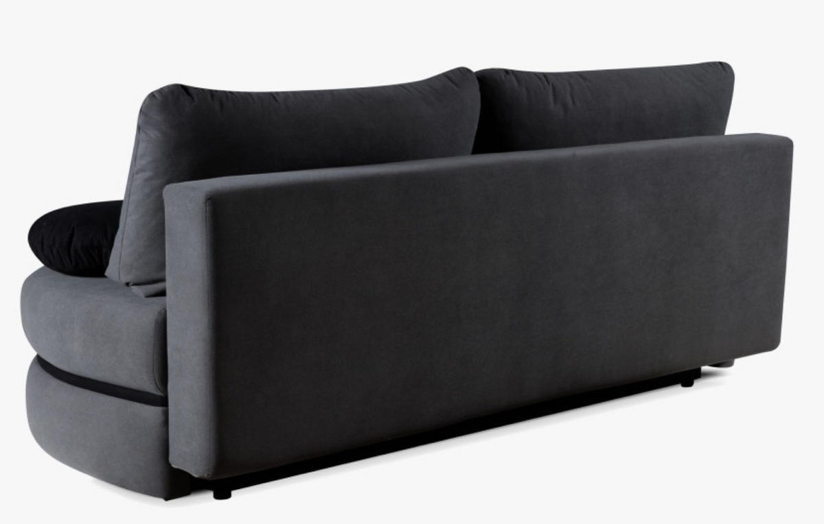 SOFA Grau Iber - Grau, Holzwerkstoff/Textil (211/93/211cm) - Sepro Meble