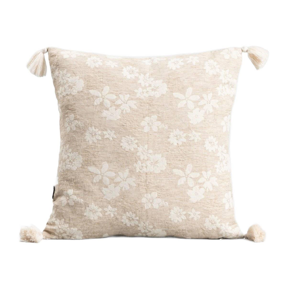KOPFKISSENBEZUG Domis 45/45 cm - Beige, Textil (45/45cm) - Homla