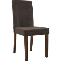 ESSZIMMERSTUHL Cord Braun - Braun, Holz/Textil (41/91/47cm) - CLP