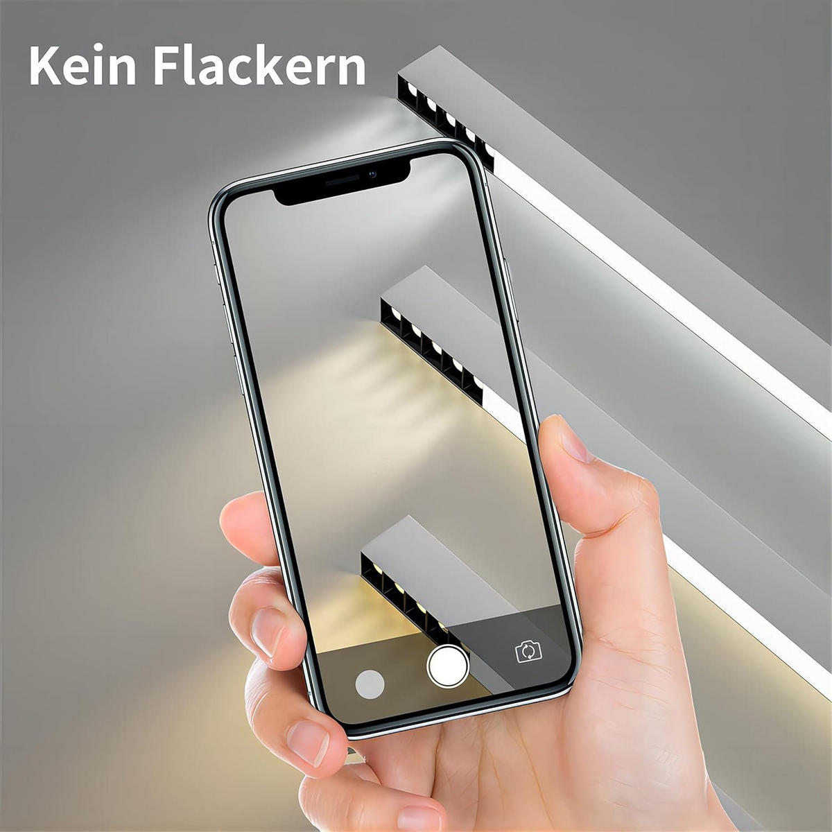 LED-DECKENLEUCHTE Ritter 80/3.5/5.5 cm - Weiß, Metall (80/3.5/5.5cm) - Nettlife