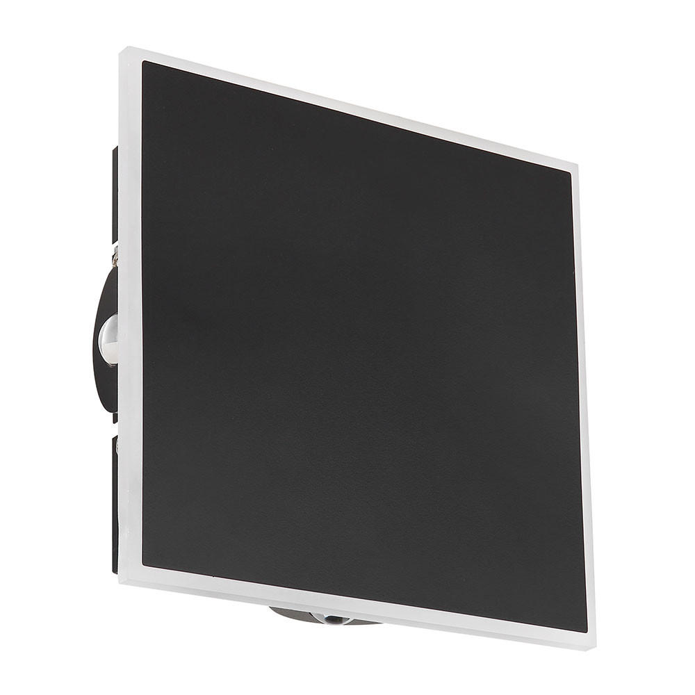 LED WANDLEUCHTE Metall Schwarz - Schwarz, Metall (20/20/20cm) - Globo Lighting