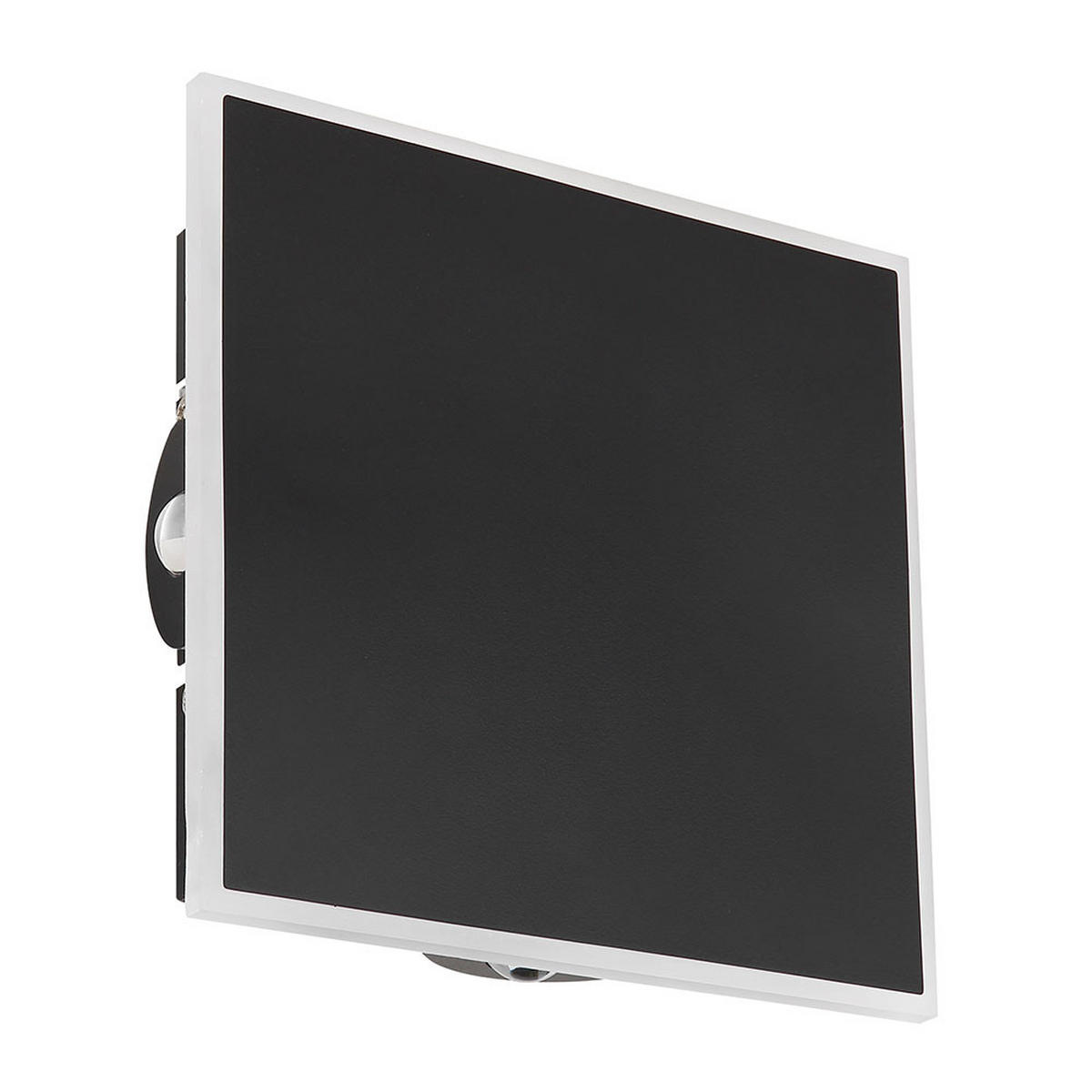 LED WANDLEUCHTE Metall Schwarz - Schwarz, Metall (20/20/20cm) - Globo Lighting