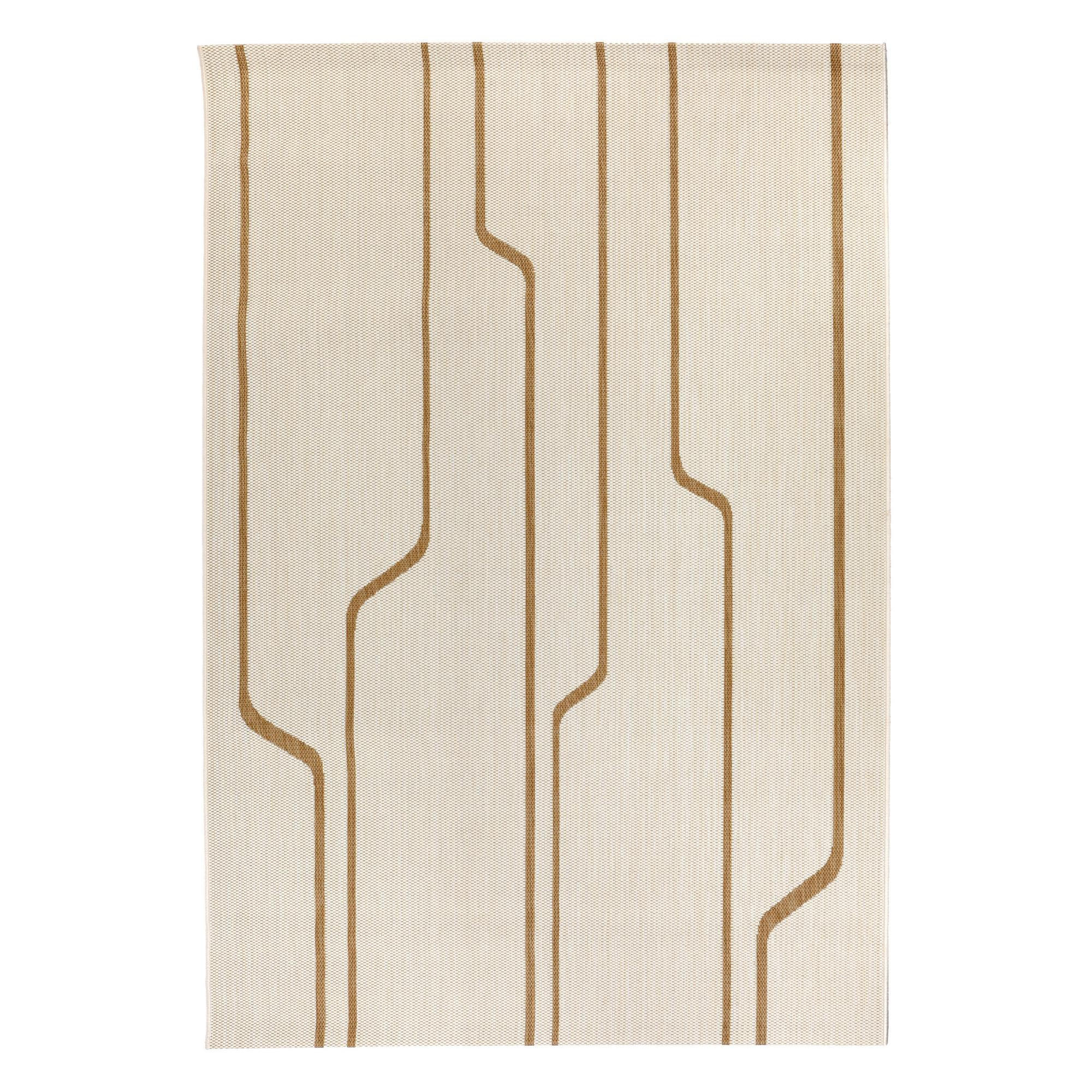 OUTDOOR-TEPPICH Damon natur 200 x 290 cm - Naturfarben, Textil (200/290cm) - Vivaraise