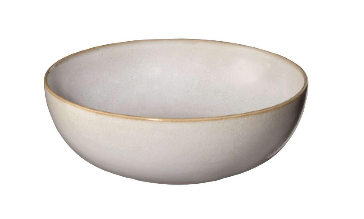 GESCHIRRSET Serviesset Saisons Sand 18-teilig - Creme, Keramik (2/2/1cm)