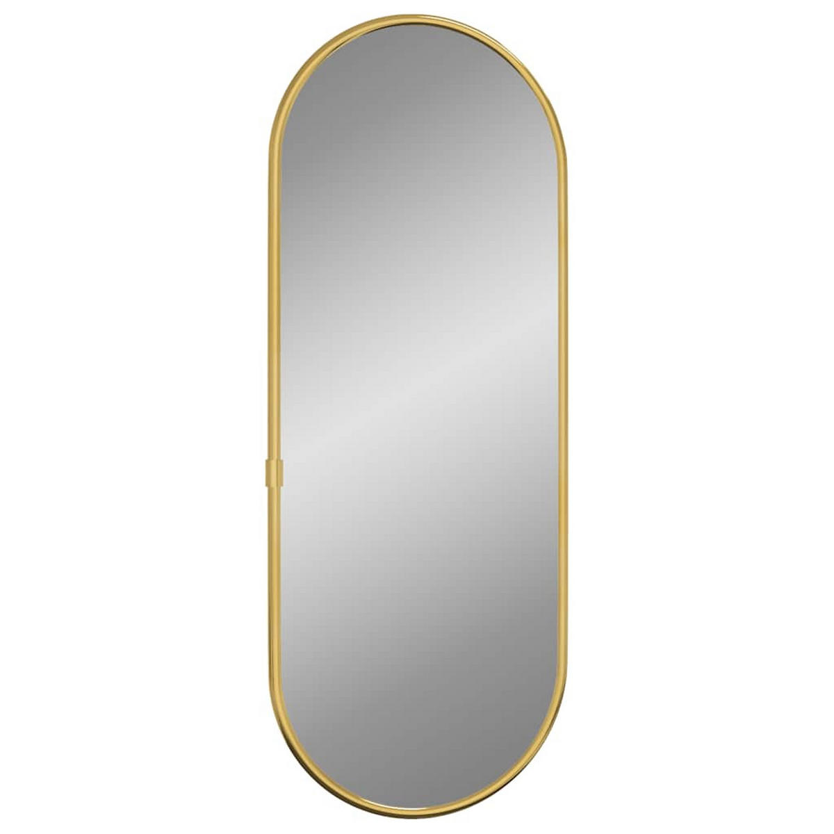 WANDSPIEGEL Golden 40x15 cm Oval - Goldfarben, Glas (15/40/1cm) - furnicato