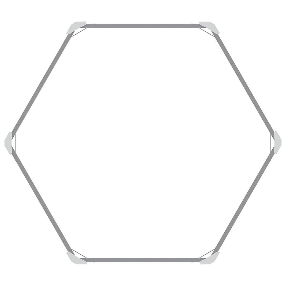 GARTEN-HOCHBEET Verzinkter Stahl 129x129x77 cm Grün - Grün, Metall (129/77/129cm)
