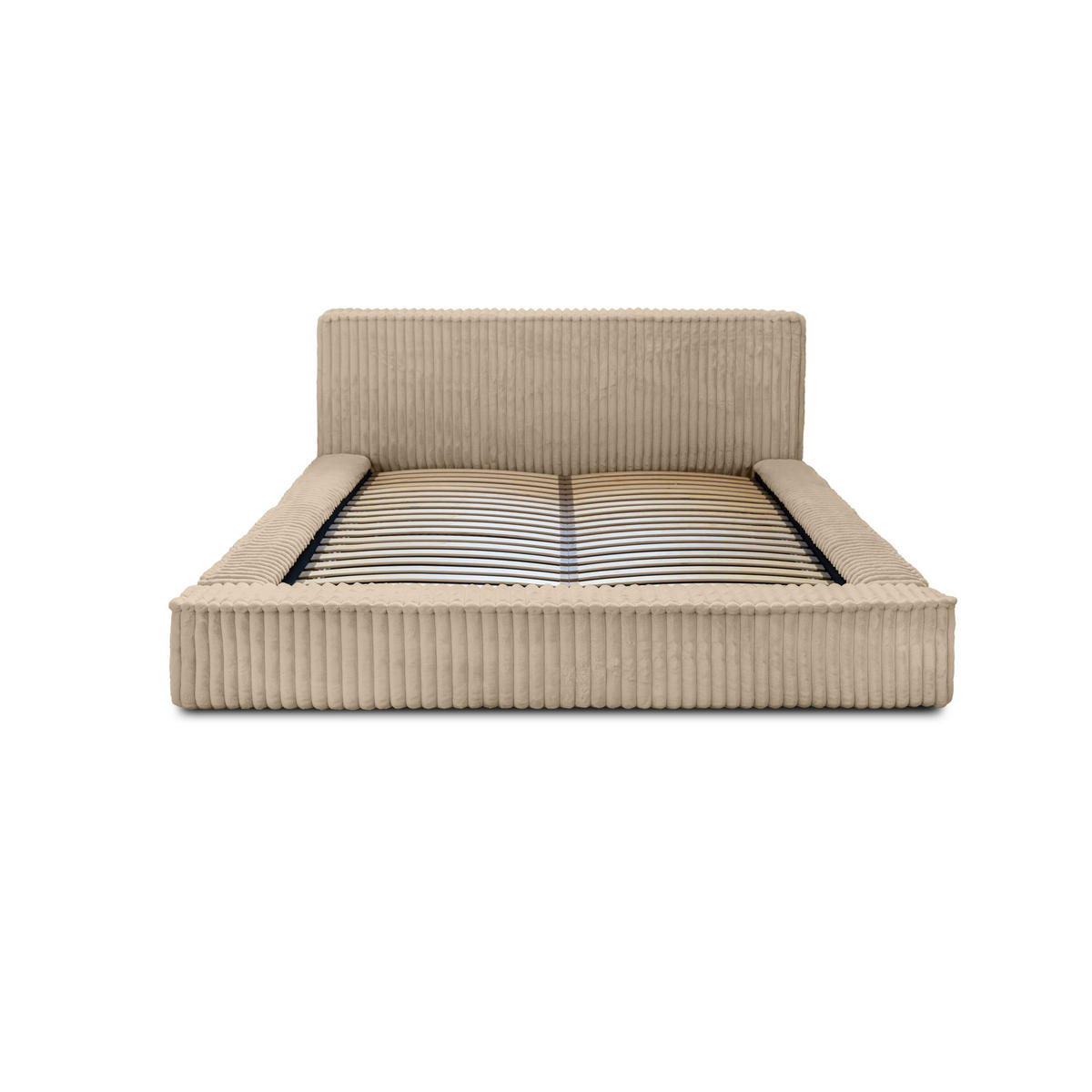 POLSTERBETT Doppelbett Burren 180x200 cm Beige - Beige, Textil (180/200cm) - Meblito