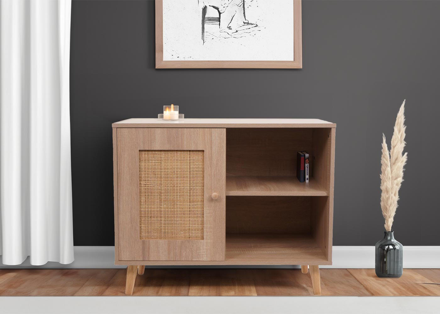 KOMMODE Braun - Braun, Holz (80/67/38cm) - MCW