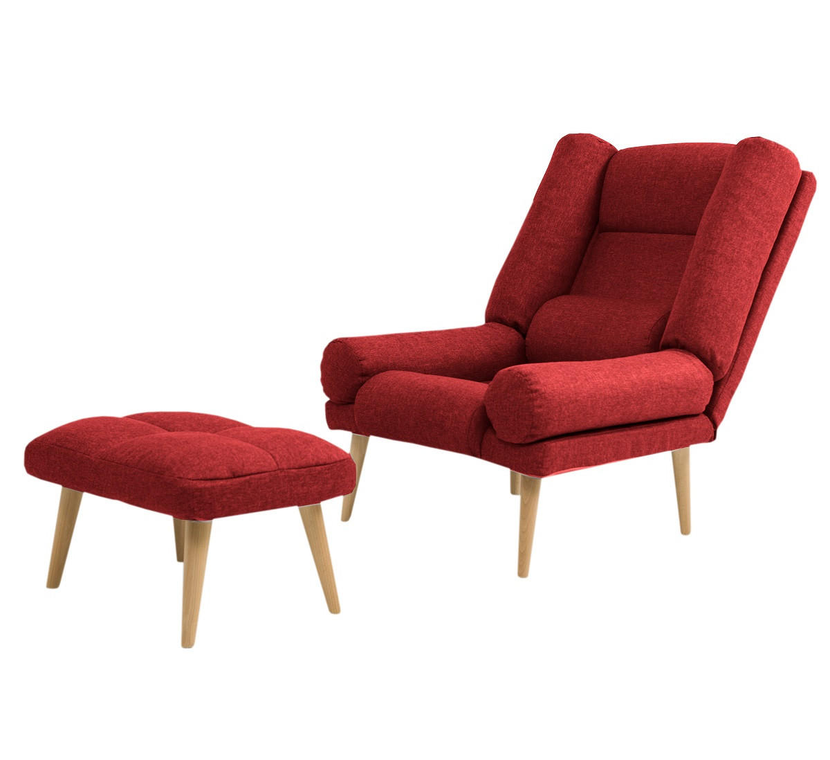 Margaret Hadas24 Sessel Rot 75x100x60 cm