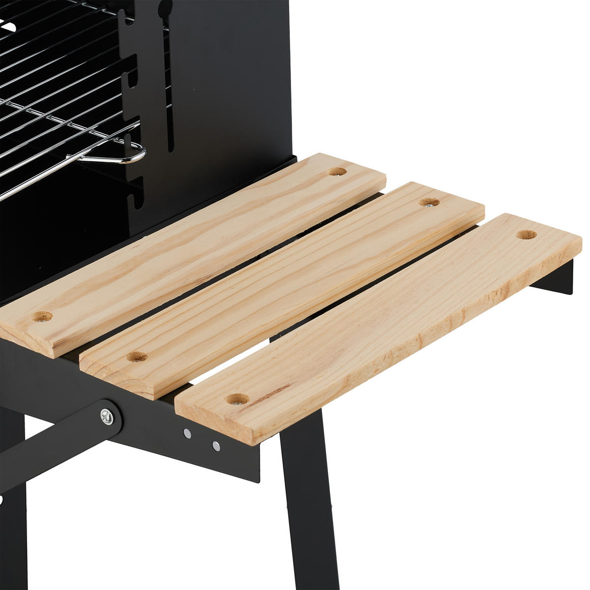 GRILL - Multicolor, Holz/Kunststoff (86/80.5/42cm) - Relaxdays
