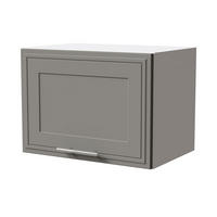 KLAPPHÄNGESCHRANK Salo W4B/50 Weiß / Dust Grey Matt 50 / 32,5 / 36cm - Weiß/Grau, Holz/Holzwerkstoff (50/36/32.5cm) - Feldmann-Wohnen