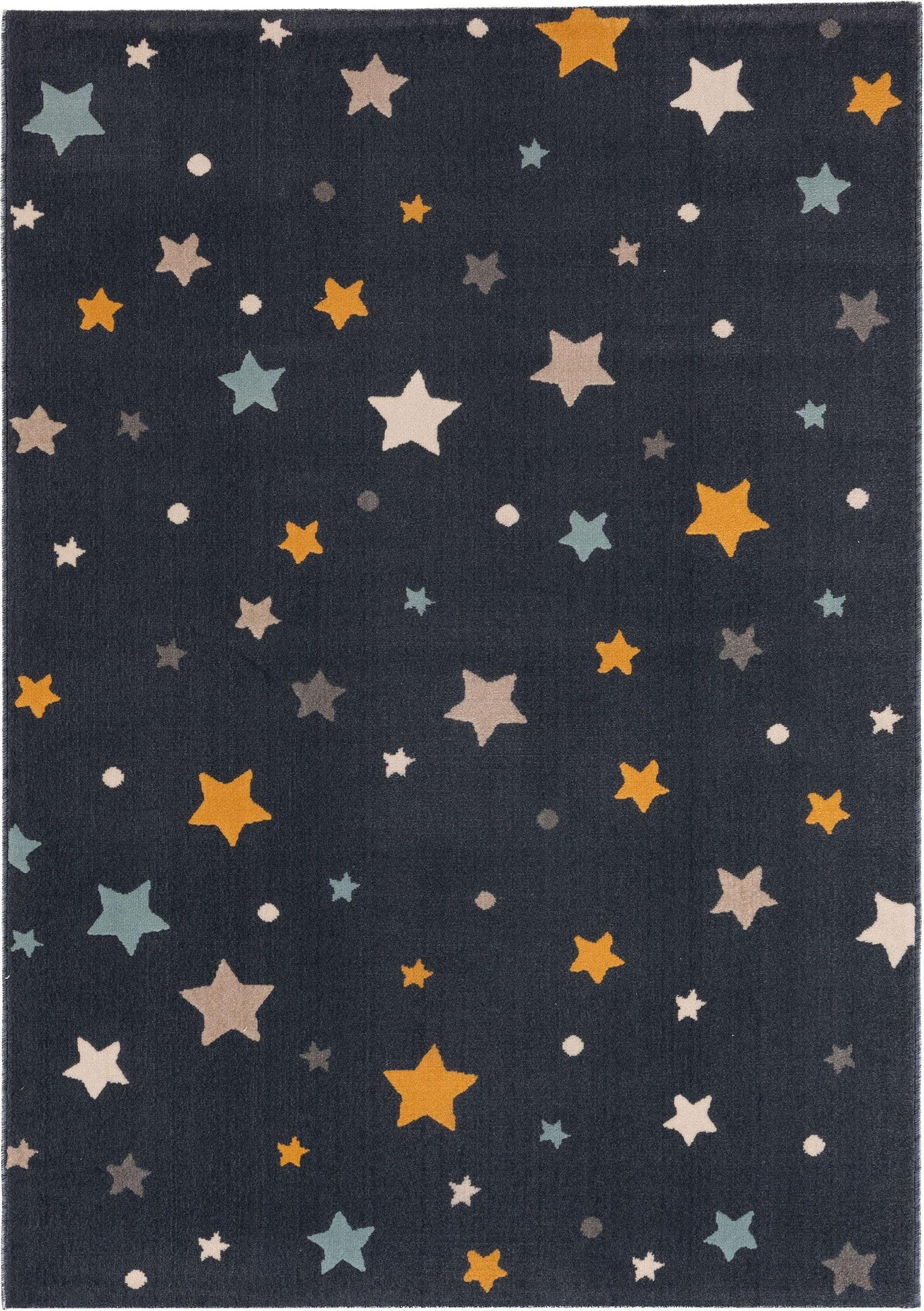KINDERTEPPICH Apollo Blau 160x230 cm - Blau, Textil (160/230cm) - Lytte