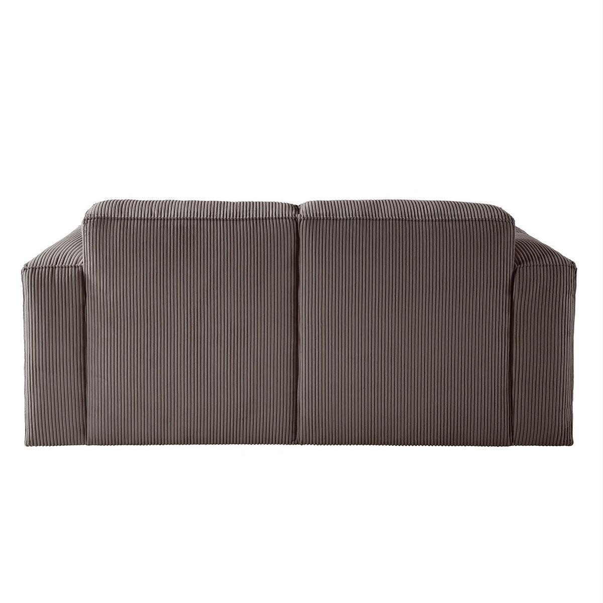 2-SITZER SOFA - Cappuccino, Textil (190/75/96cm) - home24