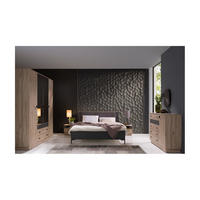 SCHLAFZIMMER Set 5-tlg. – ALLMO System – Eichefarben - Eichefarben, Holzwerkstoff (215/210/61cm) - hi-markt