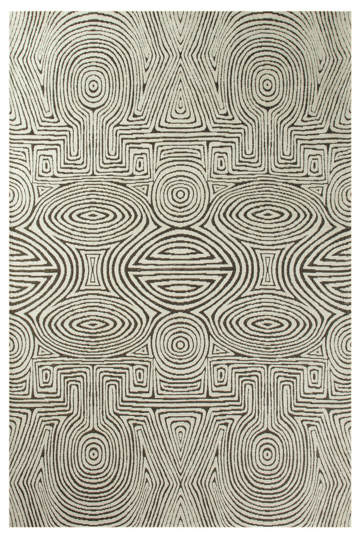 TEPPICH modern In-/Outdoor Flachgewebe HABANERO Weiß 240x340 cm - Weiß, Textil (240/340cm) - Novatrend