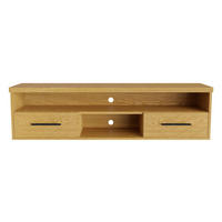 TV-ELEMENT aus Eiche zum Wohnzimmer CARIN - Eichefarben, Holz (170/45/45cm) - Rawood Furniture