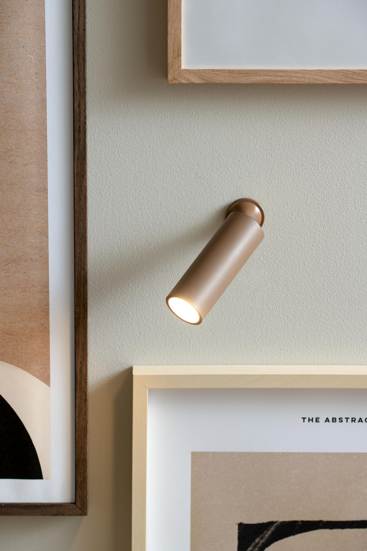 WANDLAMPE Paris LED - Braun - 14,5 cm - Braun, Metall (14.5/14.5/14cm) - Leitmotiv