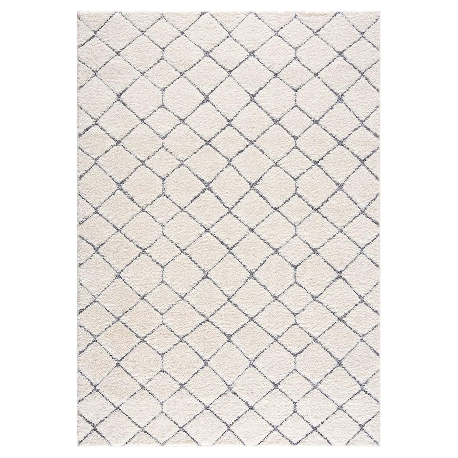 HOCHFLOR-TEPPICH Focus 4499 Creme 80x150 cm - Creme, Textil (80/150cm) - carpet city