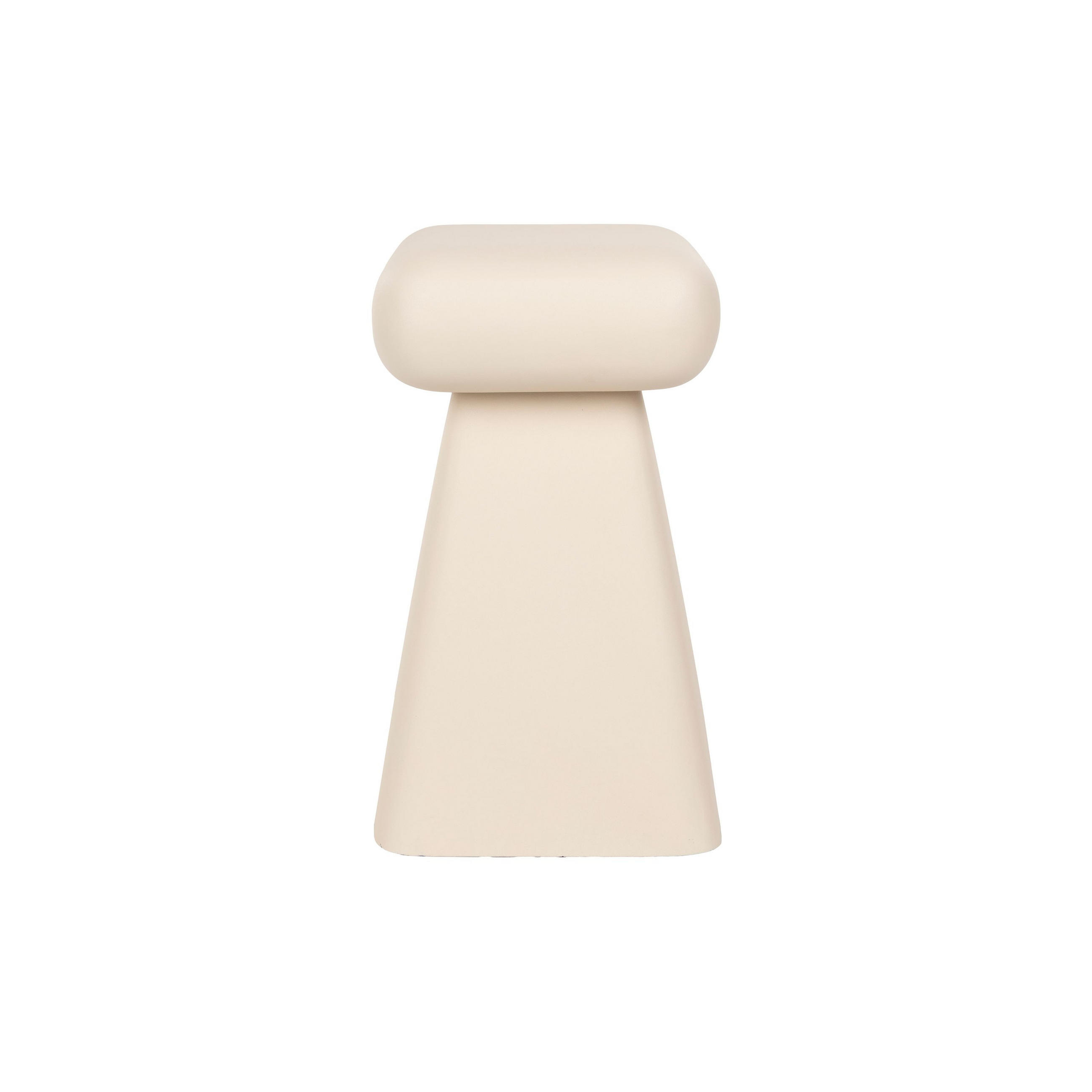 BEISTELLTISCH Earth Beige - Beige, Metall (29.5/29.5/51cm) - Zuiver