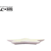 TELLER Zeit zum Glänzen in Gelb - 16cm - Gelb, Keramik (0.1/0.1/0.1cm) - Blond Amsterdam