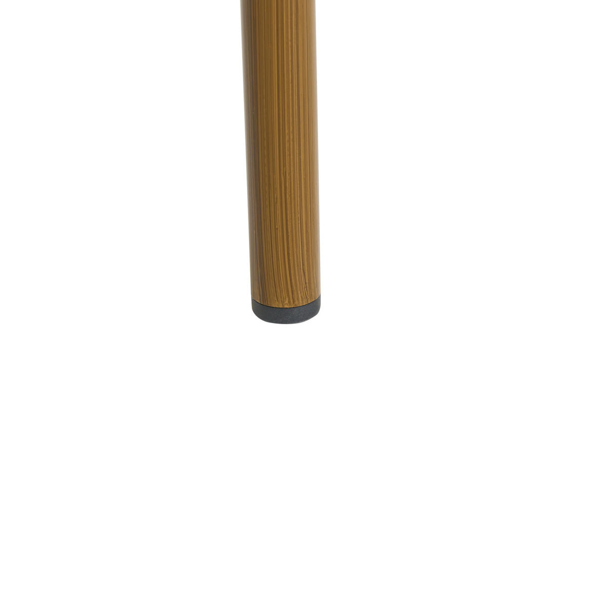 GARTENSTUHL 4er-Set Polyrattan Blau/Weiß Caspri - Weiß, Kunststoff (41/81/51cm) - Beliani