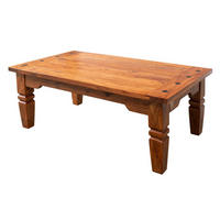 COUCHTISCH Akazie 110x60x40 honig lackiert OXFORD #0428 - Braun, Holz (110/60/40cm) - Massivmoebel24