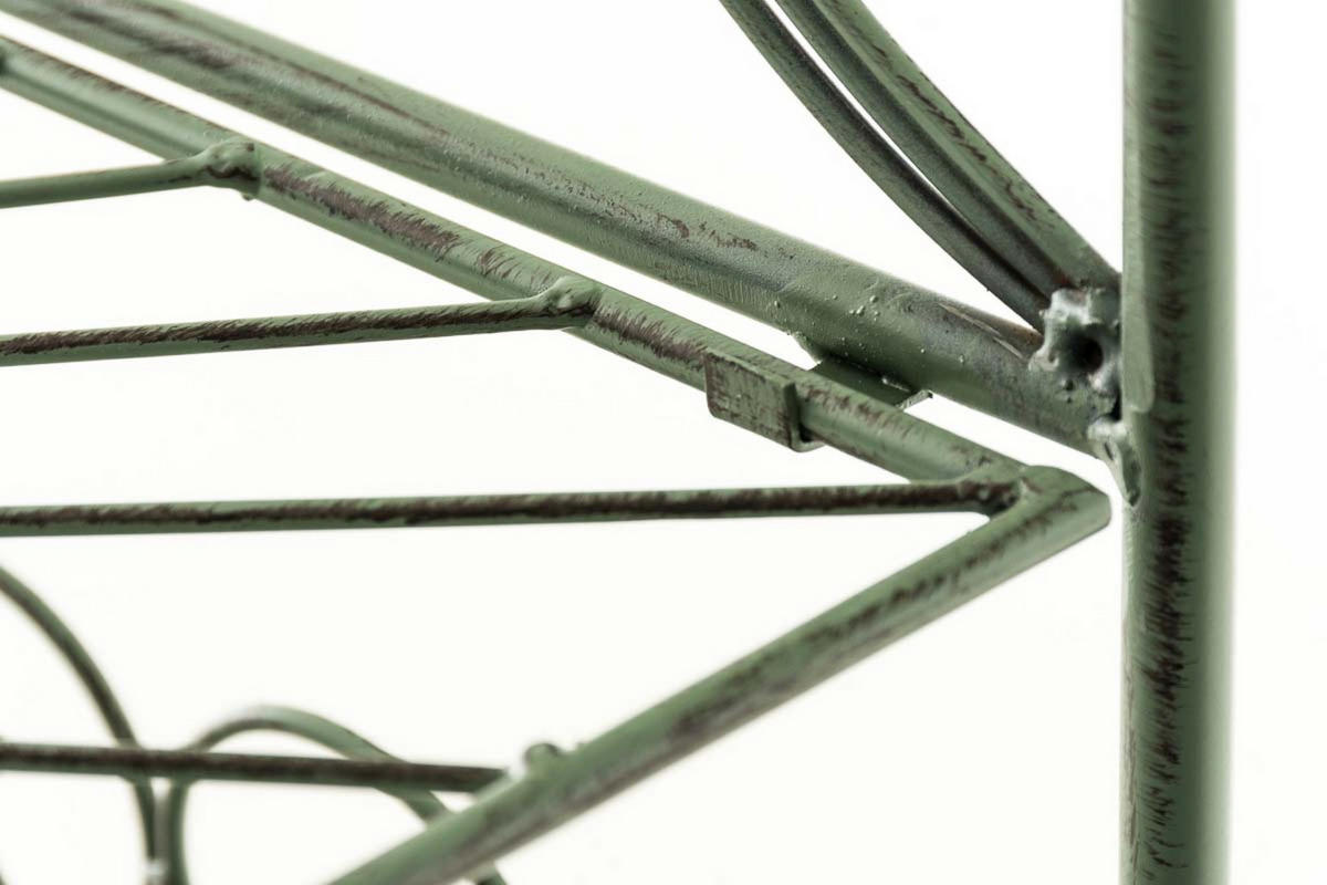 STANDREGAL Mya antik-grün - Grün, Metall (61.5/153/33cm) - TPFGarden