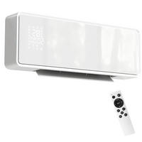 WANDHEIZGERÄT ABS PA Weiß - Weiß, Kunststoff (18.7/12.3/54cm) - HOMCOM