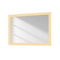 BADSPIEGEL mit Umweltfreundlicher Silberspiegel Beleuchtung 70/50/3,5 cm - Weiß, Glas (50/3.5/70cm) - EMKE