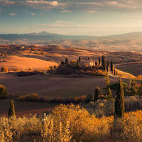 FOTOTAPETE Landschaft 400 x 250 cm - Beige, Papier (400/250cm) - Sanders & Sanders