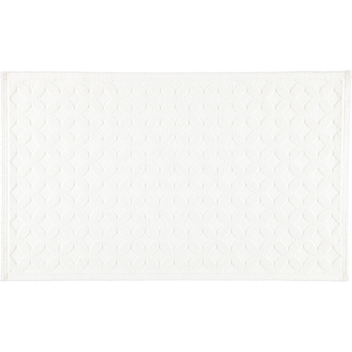BADEMATTEN SEASIDE WEISS - 01 - Weiß, Textil (70/120cm) - Rhomtuft