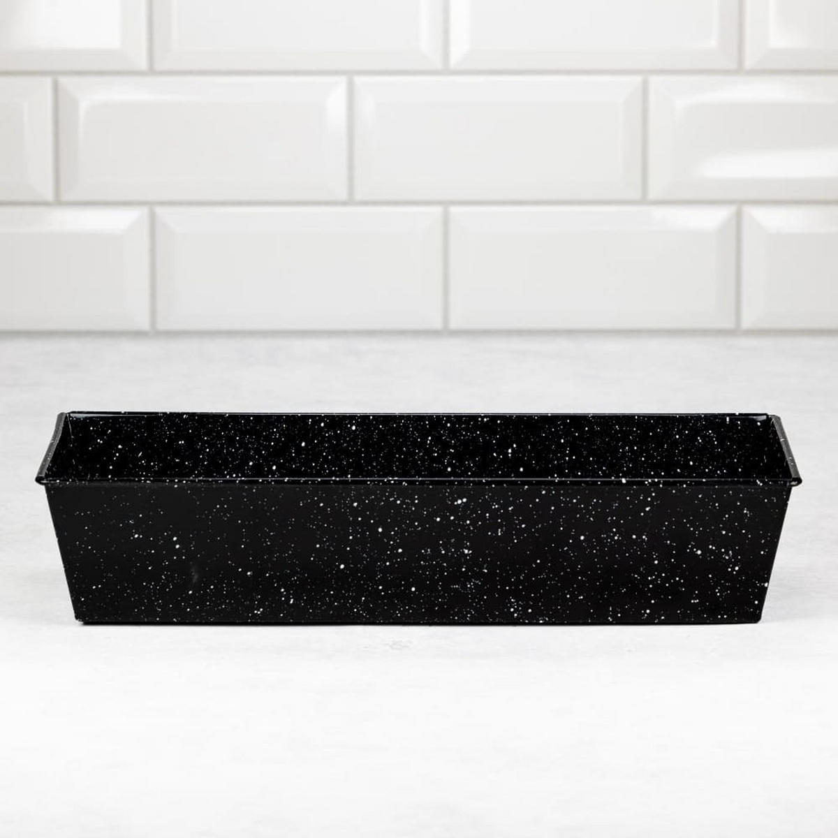 BACKFORM Schwarz 31/11.5/7.7 cm KH1772 - Schwarz, Metall (11.5/7.7/31cm) - Kinghoff 