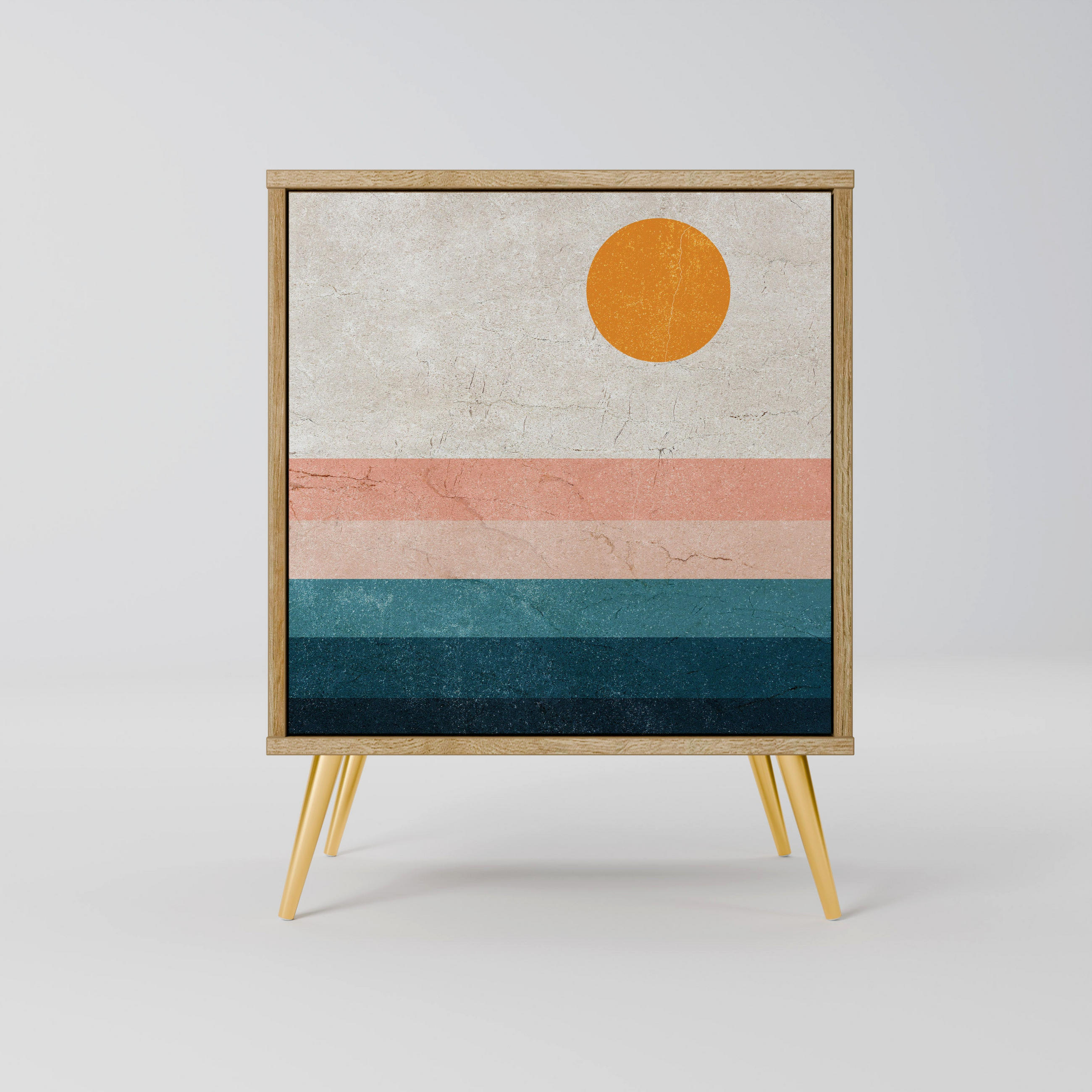 SpaceRebels Sideboard Eiche 57.5x75.5x42 cm