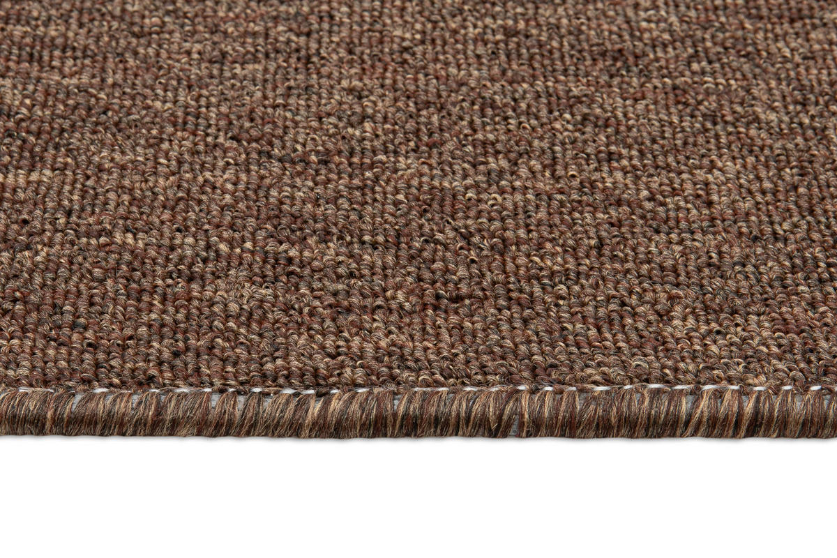 TEPPICH NIZZA Dunkelbraun 80/150 cm - Dunkelbraun, Kunststoff (80/150cm) - Tapiso