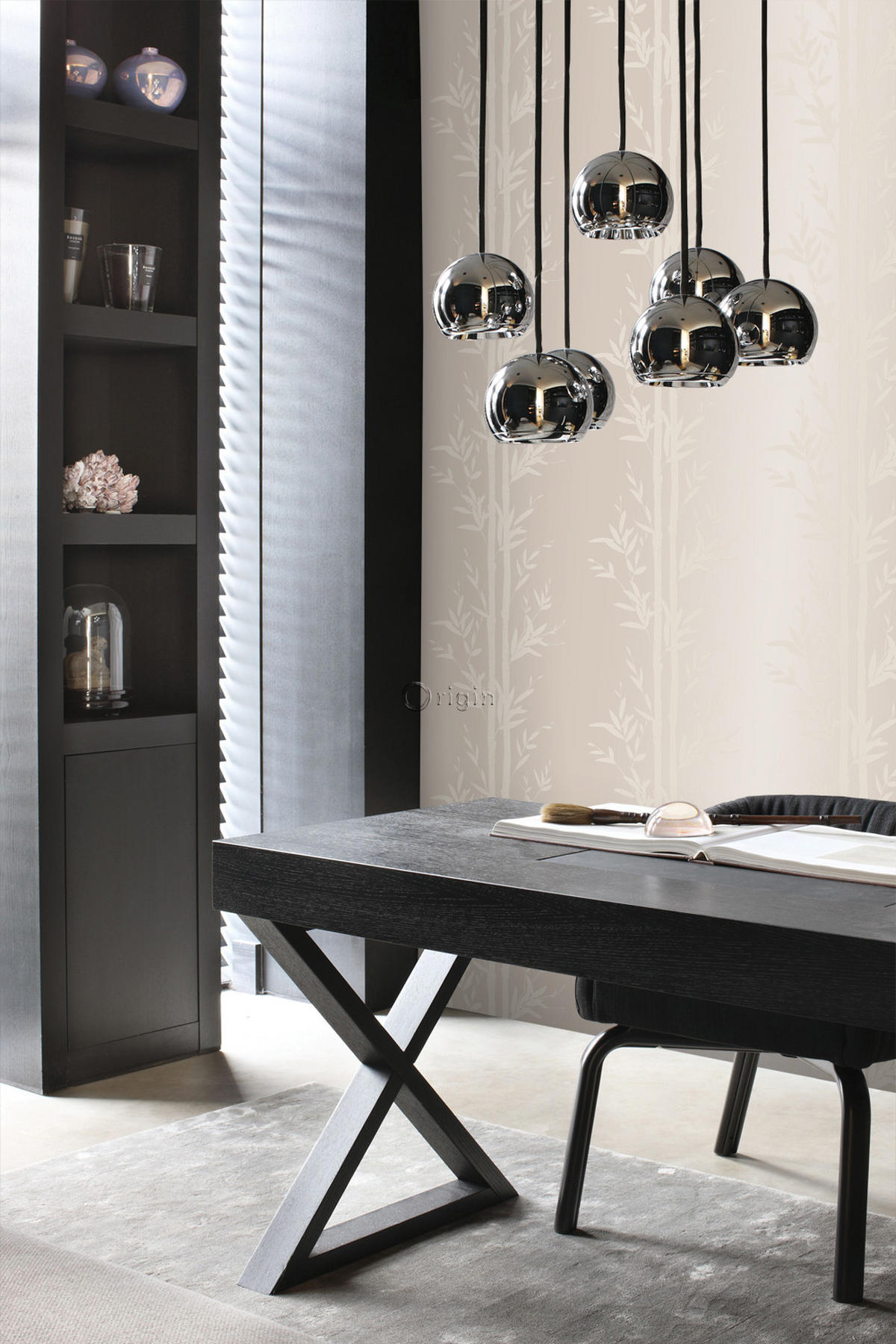 TAPETE Bambusmuster 53 cm x 10.05 m - Beige, Papier (53/1000cm) - Origin Wallcoverings