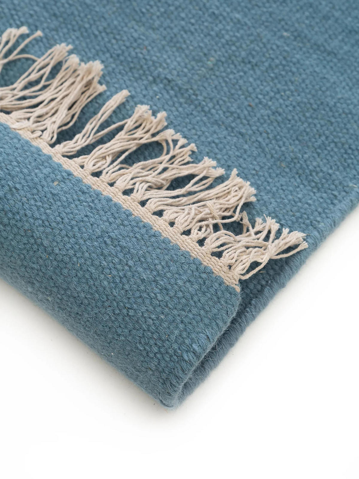 TEPPICH Liv Hellblau 80x250 cm - Hellblau, Textil (80/250cm) - benuta Pop