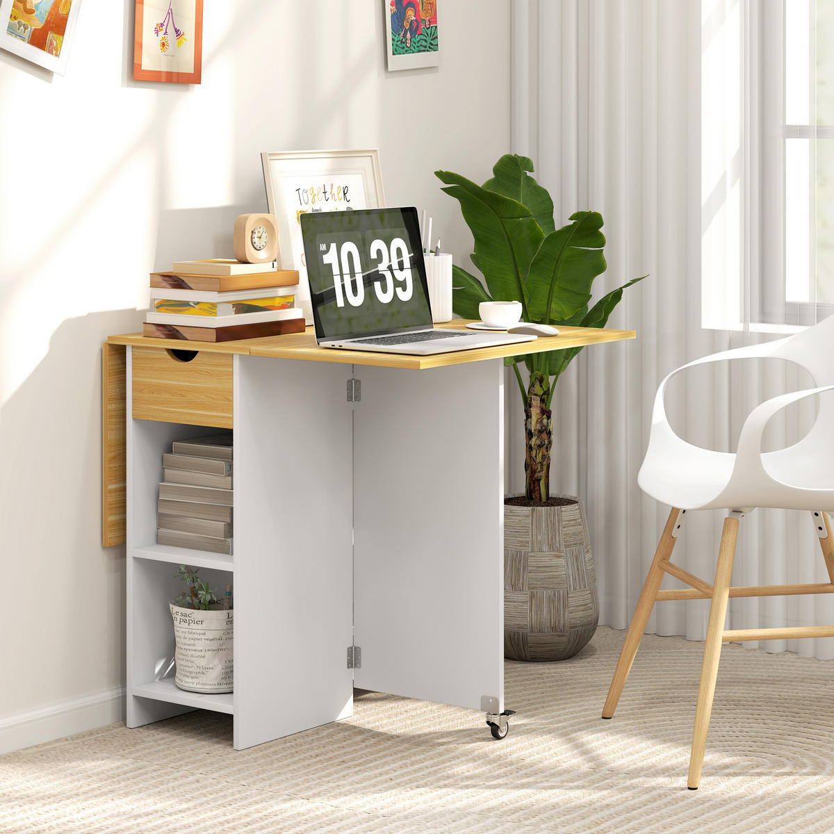 ESSTISCH Eiche 1 Stück - Beige, Kunststoff (114.5/70/75cm) - GiPP