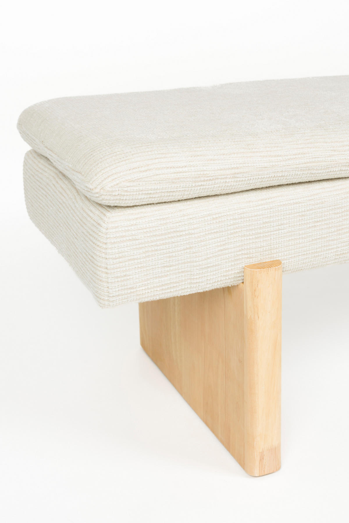 SITZBANK Jappo - Grau - 120/40/45 cm - Grau, Textil (40/45/120cm)