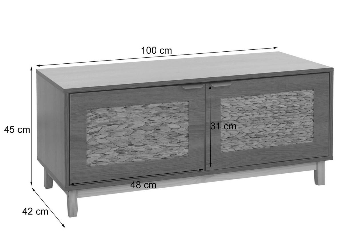 KLOP Braun - rjava, les (100/45/42cm) - MCW