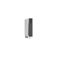 APOTHEKERSCHRANK D15CARGO - Morvex - Elegante Stauraum Idee - Anthrazit, Holz/Metall (15/82/52.4cm) - ROYAL24_MARKT