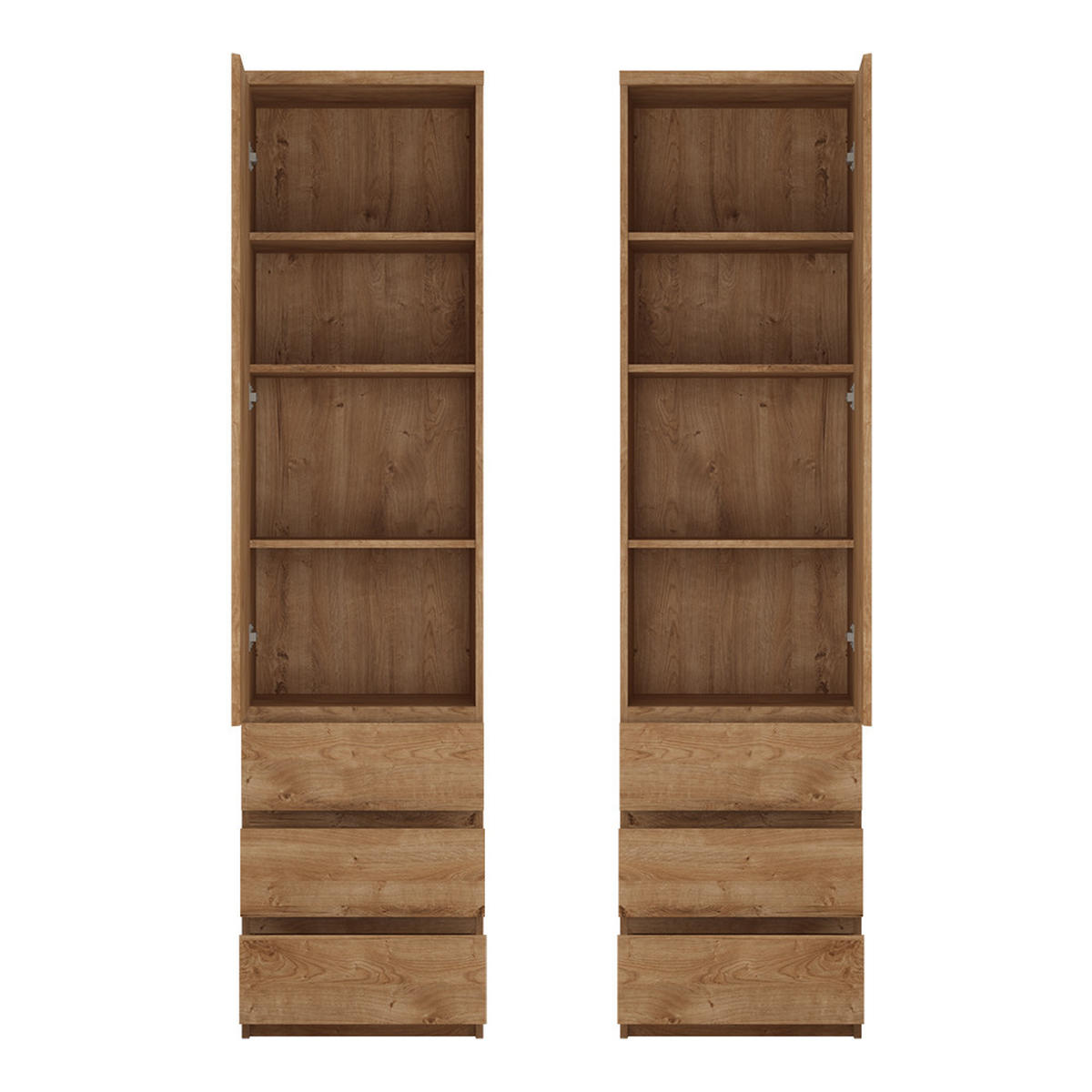 JUGENDZIMMER-SET 7-TLG. Fortaleza-54 - Braun, Holzwerkstoff (685/200/206cm) - Lomado